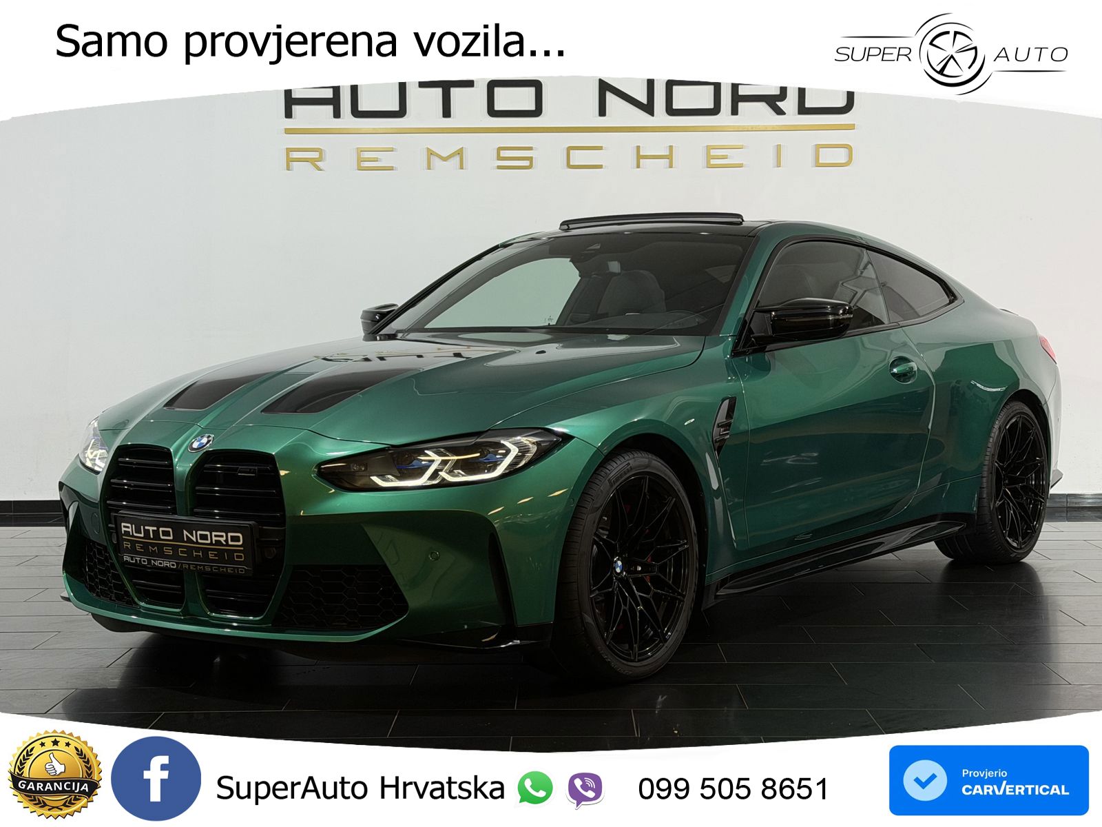 BMW M4 Competition 3.0 (510 KS) xDrive Steptronic LED+GR SJED+ACC
