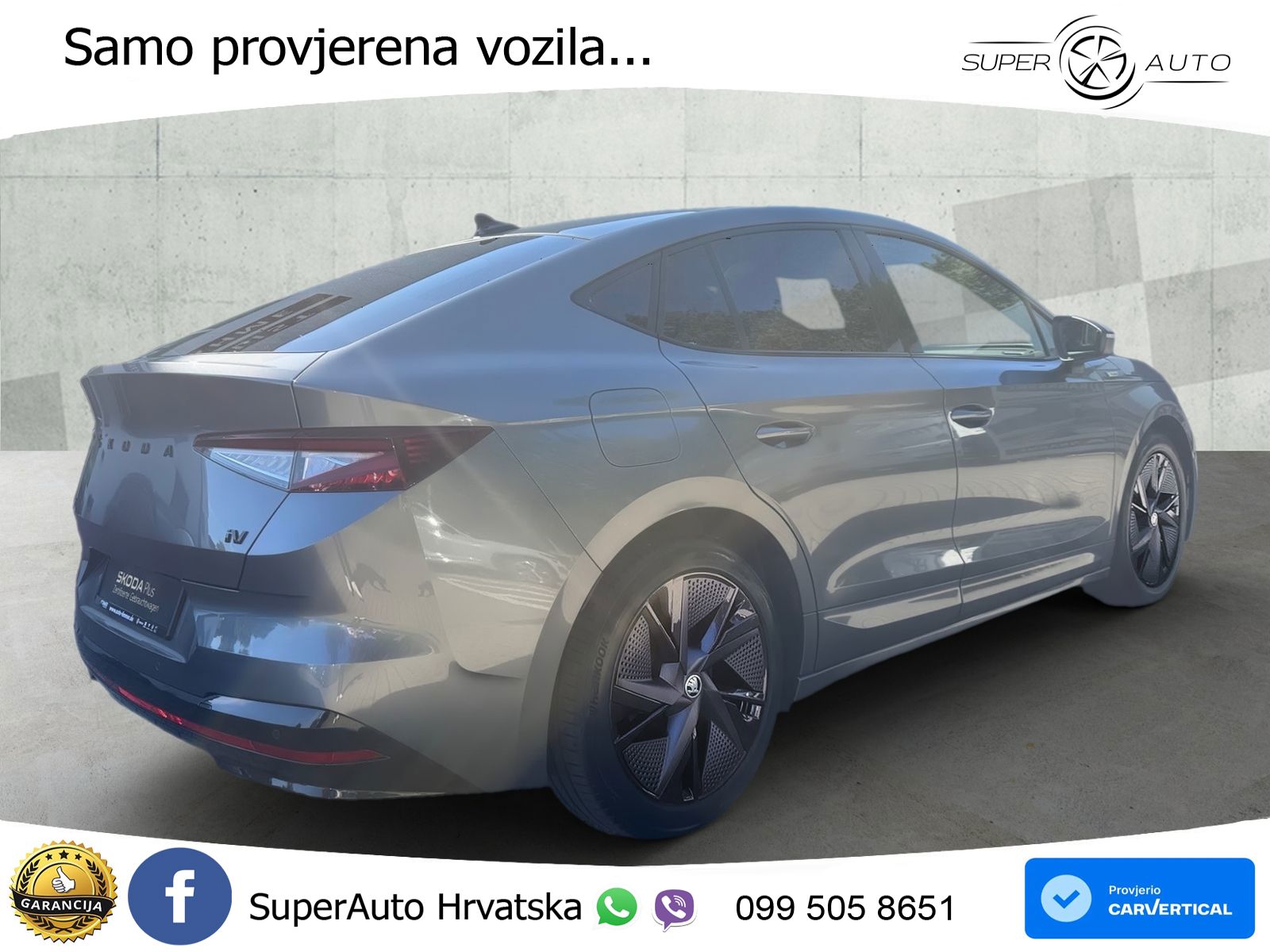 Škoda Enyaq Coupe iV RS 82 kWh (299 KS) AWD LED+GR SJED+ACC