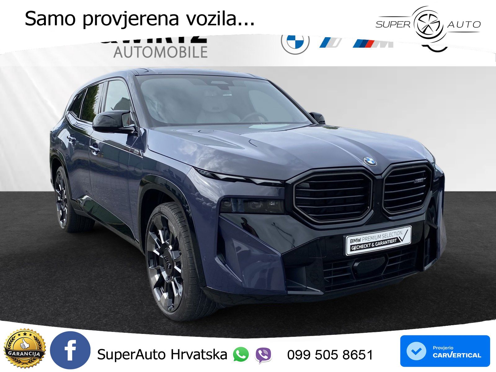 BMW XM 50e (476 KS) M xDrive M Steptronic LED+GR SJED+ACC