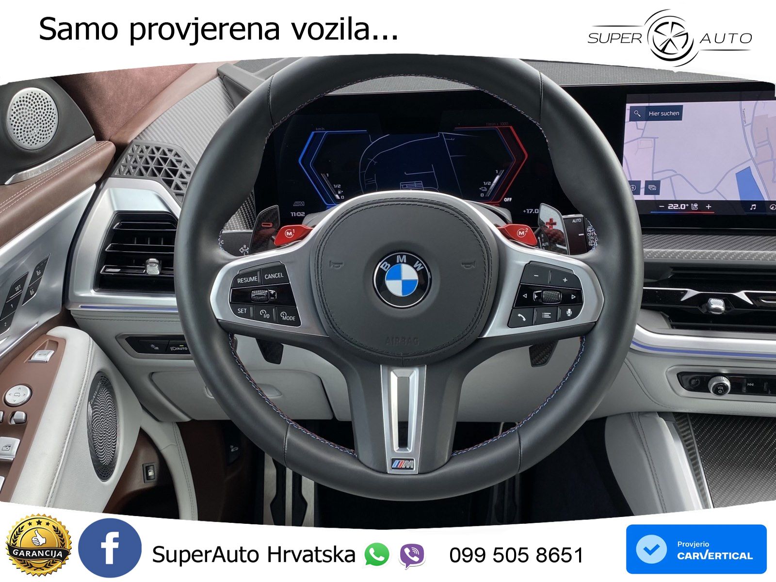 BMW XM 50e (476 KS) M xDrive M Steptronic LED+GR SJED+ACC
