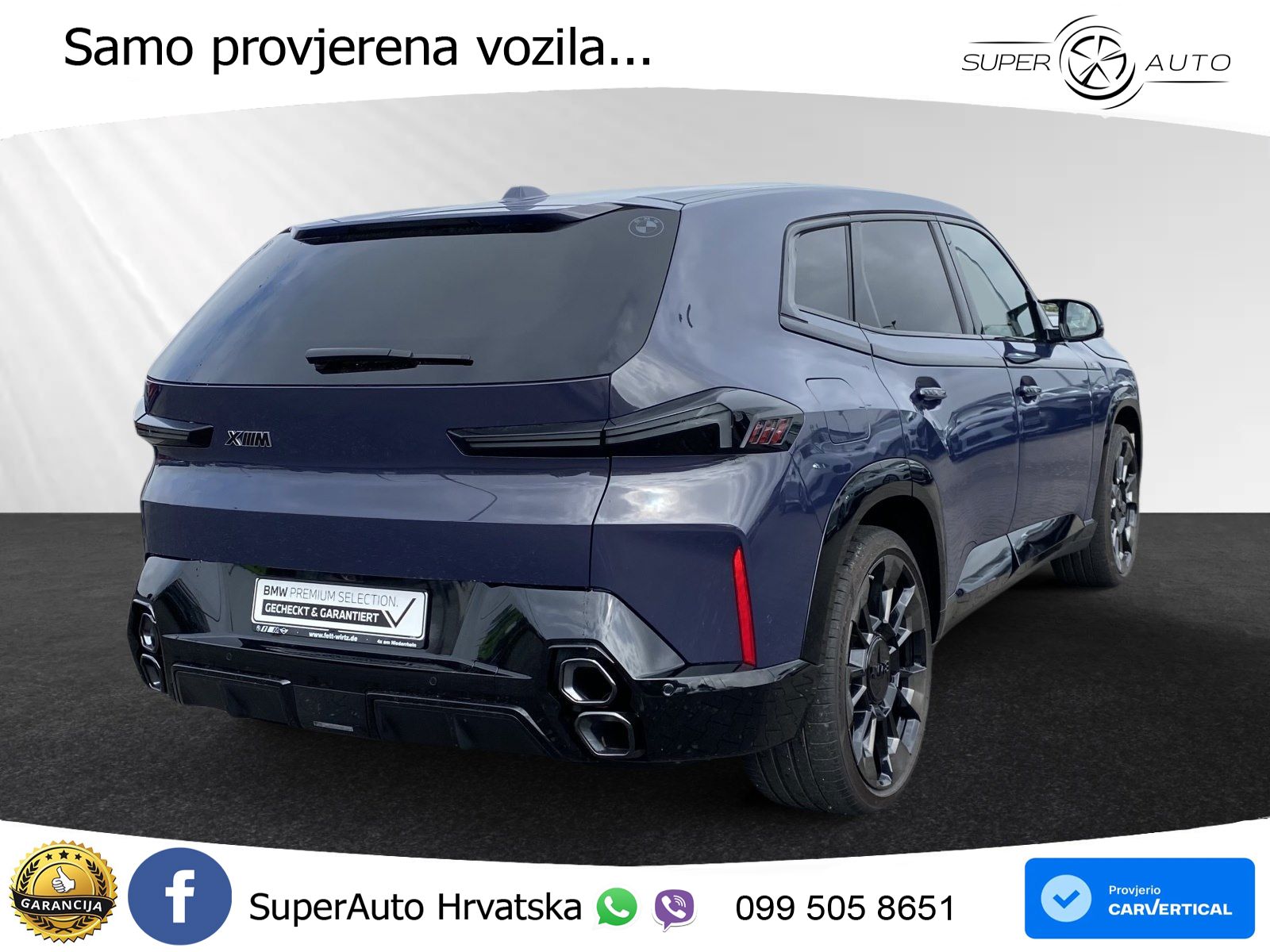 BMW XM 50e (476 KS) M xDrive M Steptronic LED+GR SJED+ACC