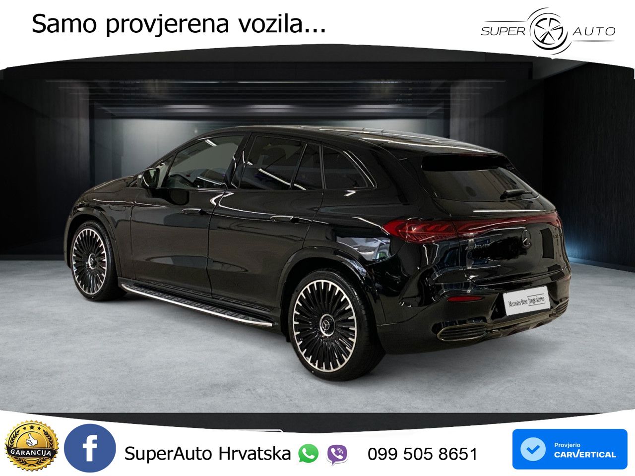 Mercedes EQE SUV AMG 43 100 kWh (476 KS) 4MATIC LED+GR SJED+ACC