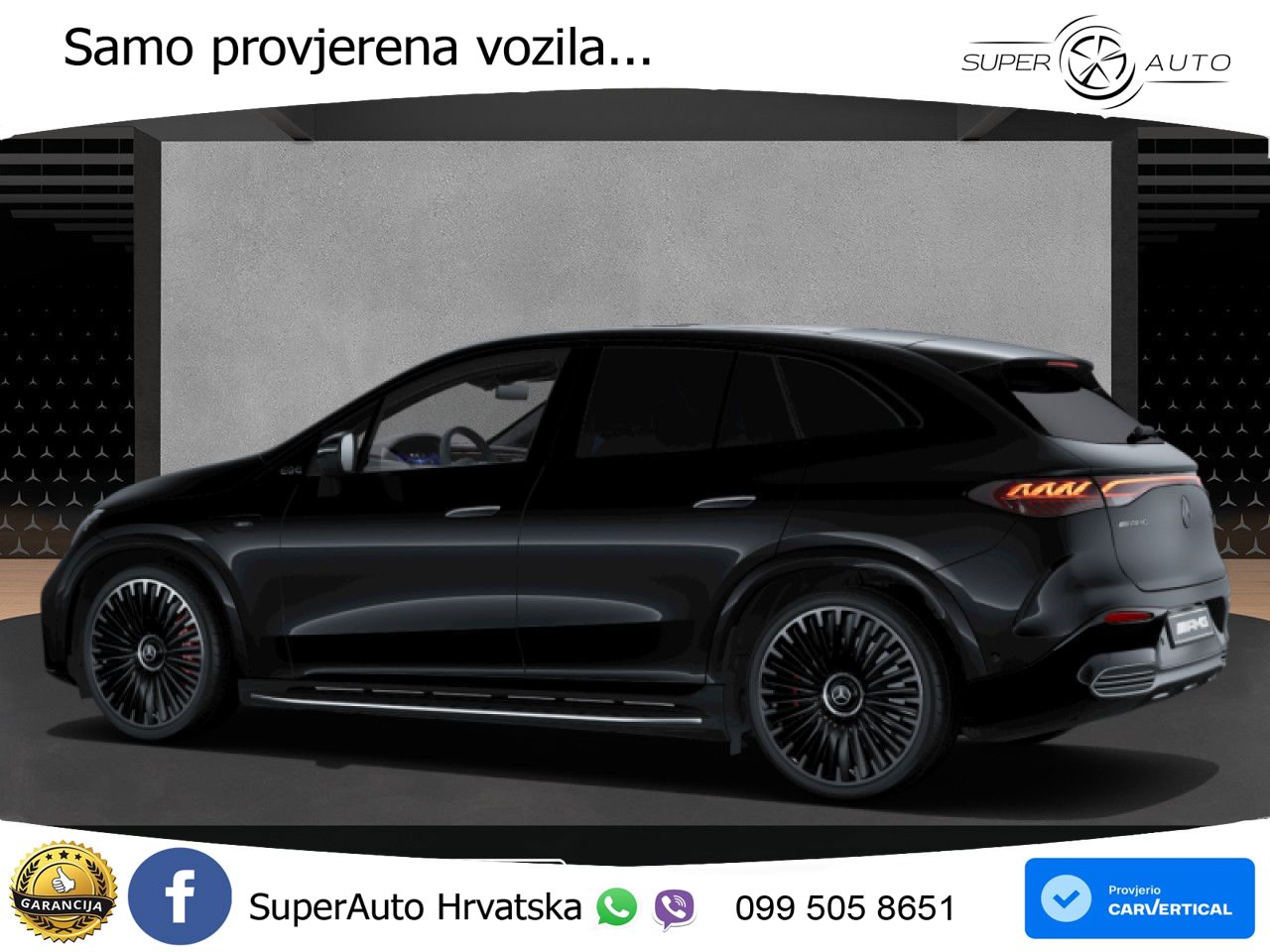 Mercedes EQE SUV AMG 43 100 kWh (476 KS) 4MATIC LED+GR SJED+ACC