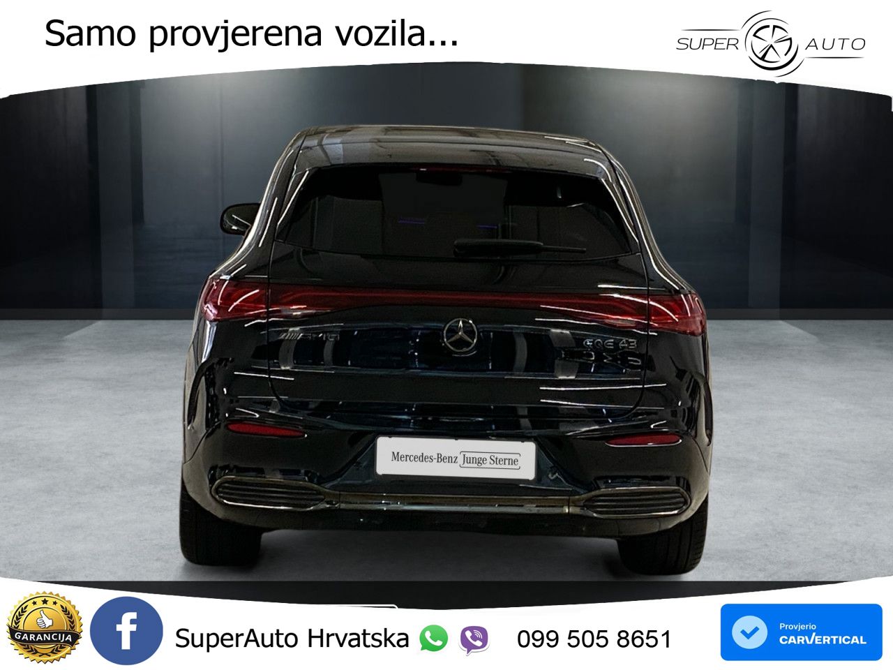 Mercedes EQE SUV AMG 43 100 kWh (476 KS) 4MATIC LED+GR SJED+ACC