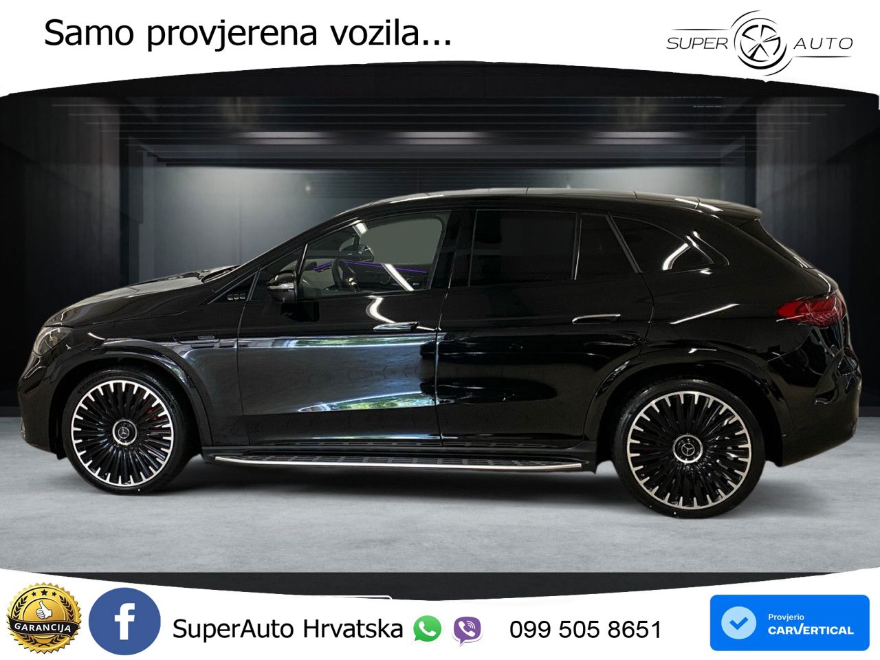 Mercedes EQE SUV AMG 43 100 kWh (476 KS) 4MATIC LED+GR SJED+ACC