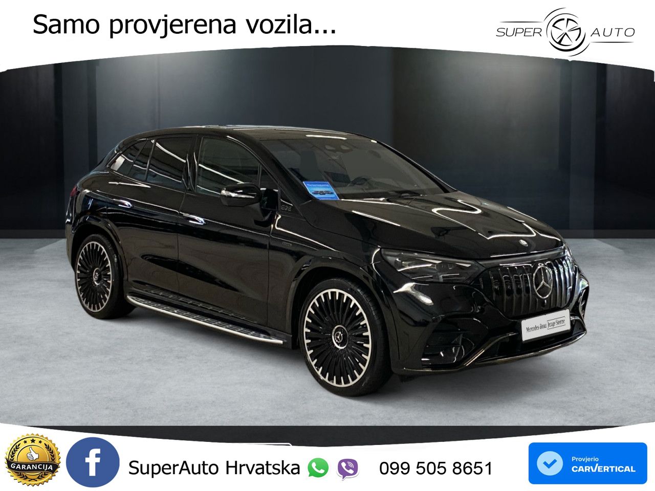 Mercedes EQE SUV AMG 43 100 kWh (476 KS) 4MATIC LED+GR SJED+ACC