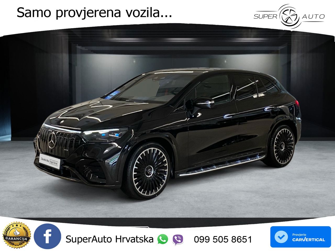 Mercedes EQE SUV AMG 43 100 kWh (476 KS) 4MATIC LED+GR SJED+ACC