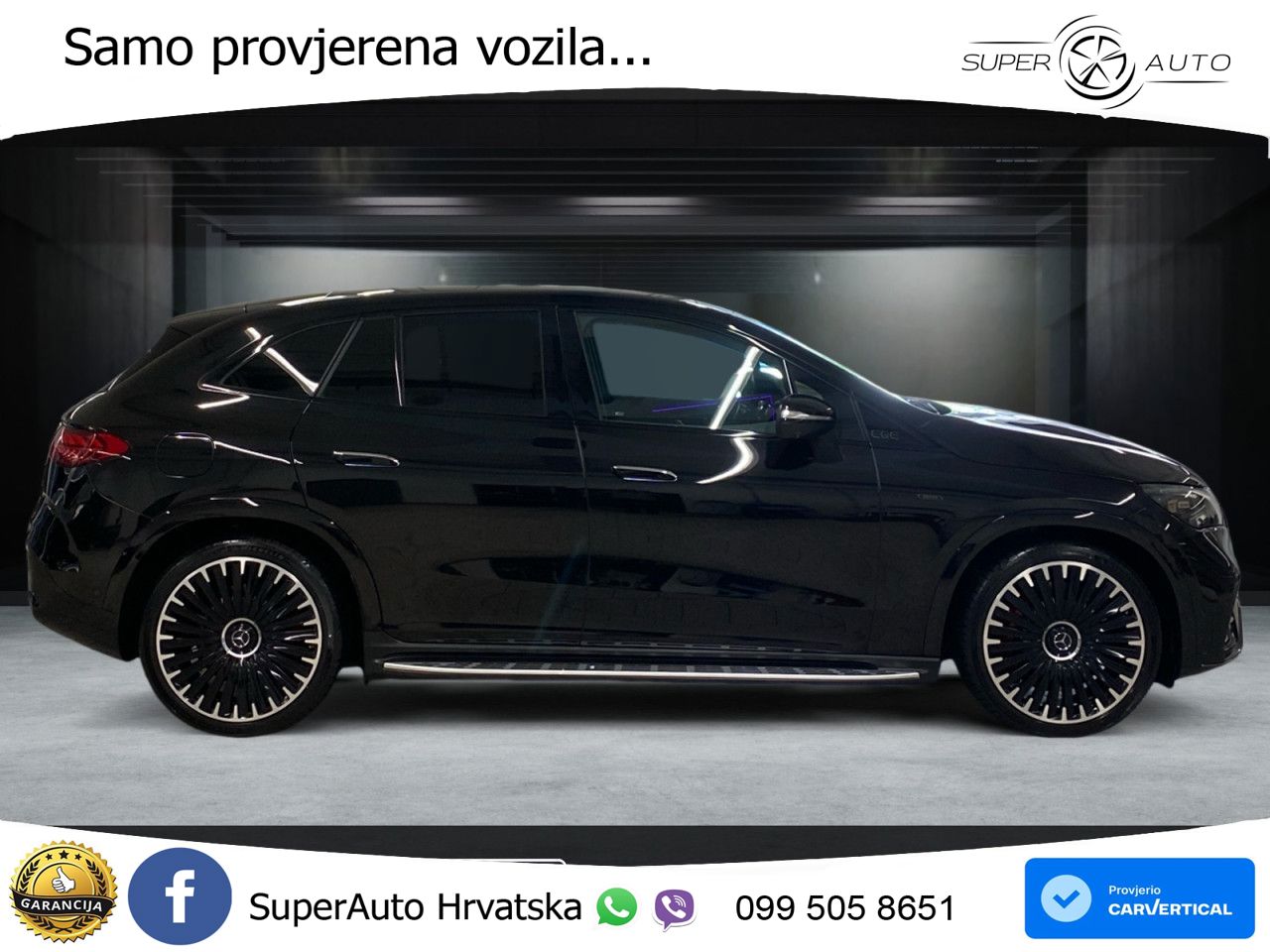Mercedes EQE SUV AMG 43 100 kWh (476 KS) 4MATIC LED+GR SJED+ACC