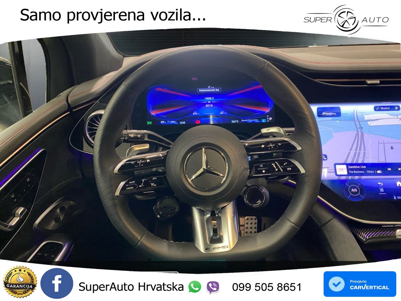 Mercedes EQE SUV AMG 43 100 kWh (476 KS) 4MATIC LED+GR SJED+ACC