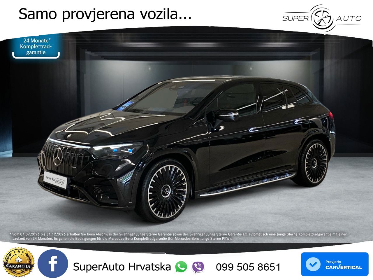 Mercedes EQE SUV AMG 43 100 kWh (476 KS) 4MATIC LED+GR SJED+ACC
