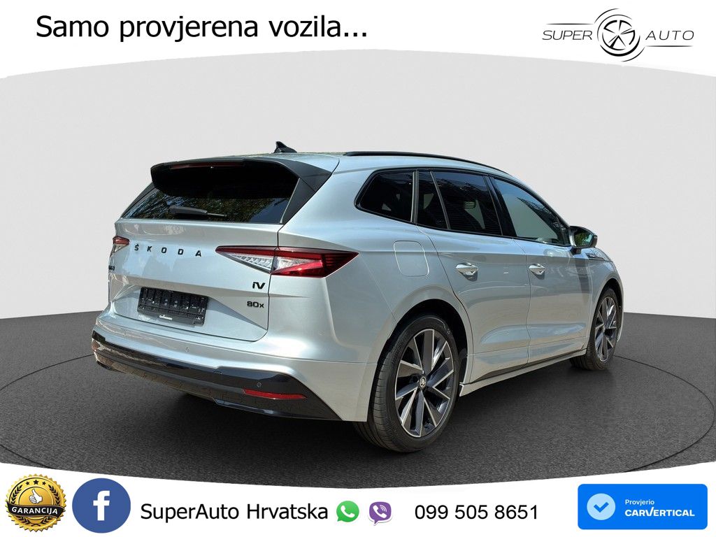 Škoda Enyaq iV 80x 82 kWh (265 KS) AWD