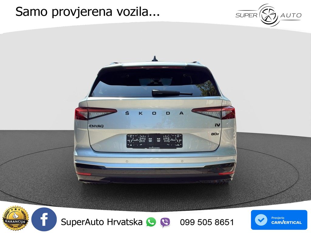 Škoda Enyaq iV 80x 82 kWh (265 KS) AWD