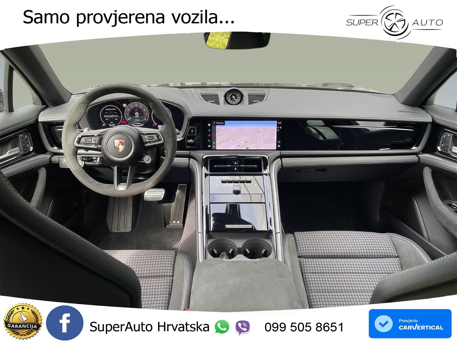 Porsche Panamera 4 2.9 V6 (470 KS) E-Hybrid PDK ACC+HEAD+GR SJED+360+PANO