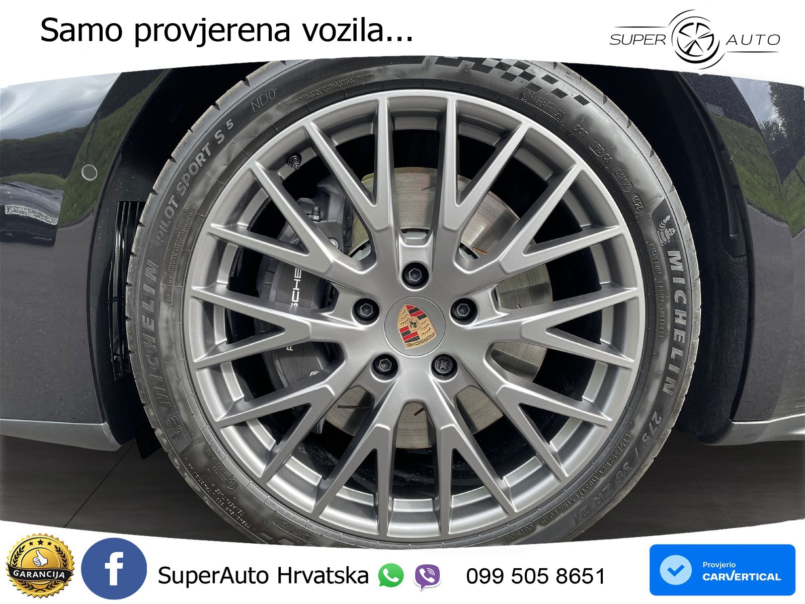 Porsche Panamera 4 2.9 V6 (470 KS) E-Hybrid PDK ACC+HEAD+GR SJED+360+PANO