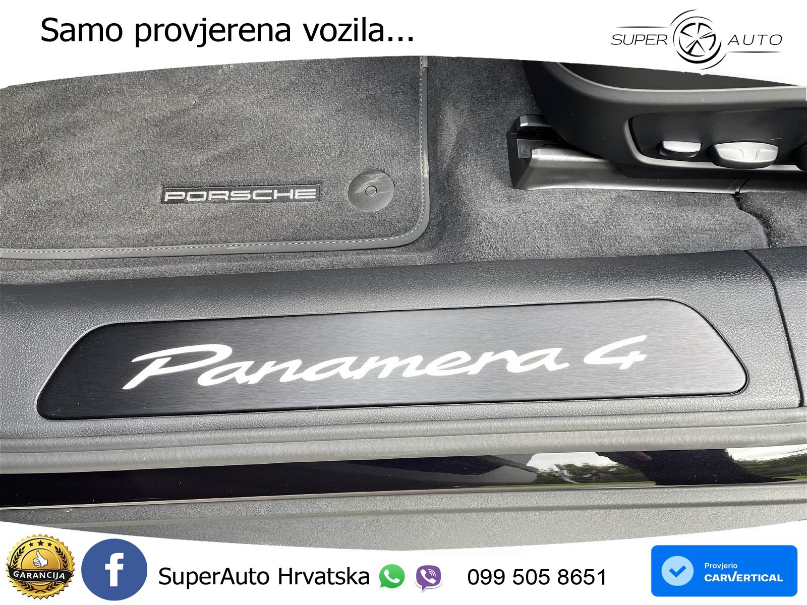 Porsche Panamera 4 2.9 V6 (470 KS) E-Hybrid PDK ACC+HEAD+GR SJED+360+PANO