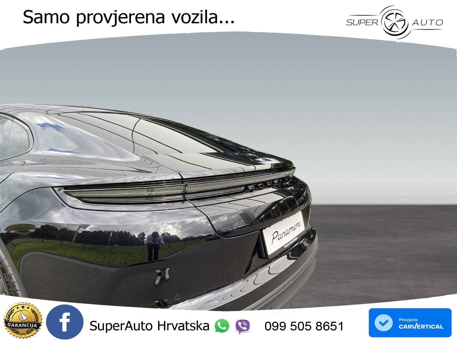 Porsche Panamera 4 2.9 V6 (470 KS) E-Hybrid PDK ACC+HEAD+GR SJED+360+PANO