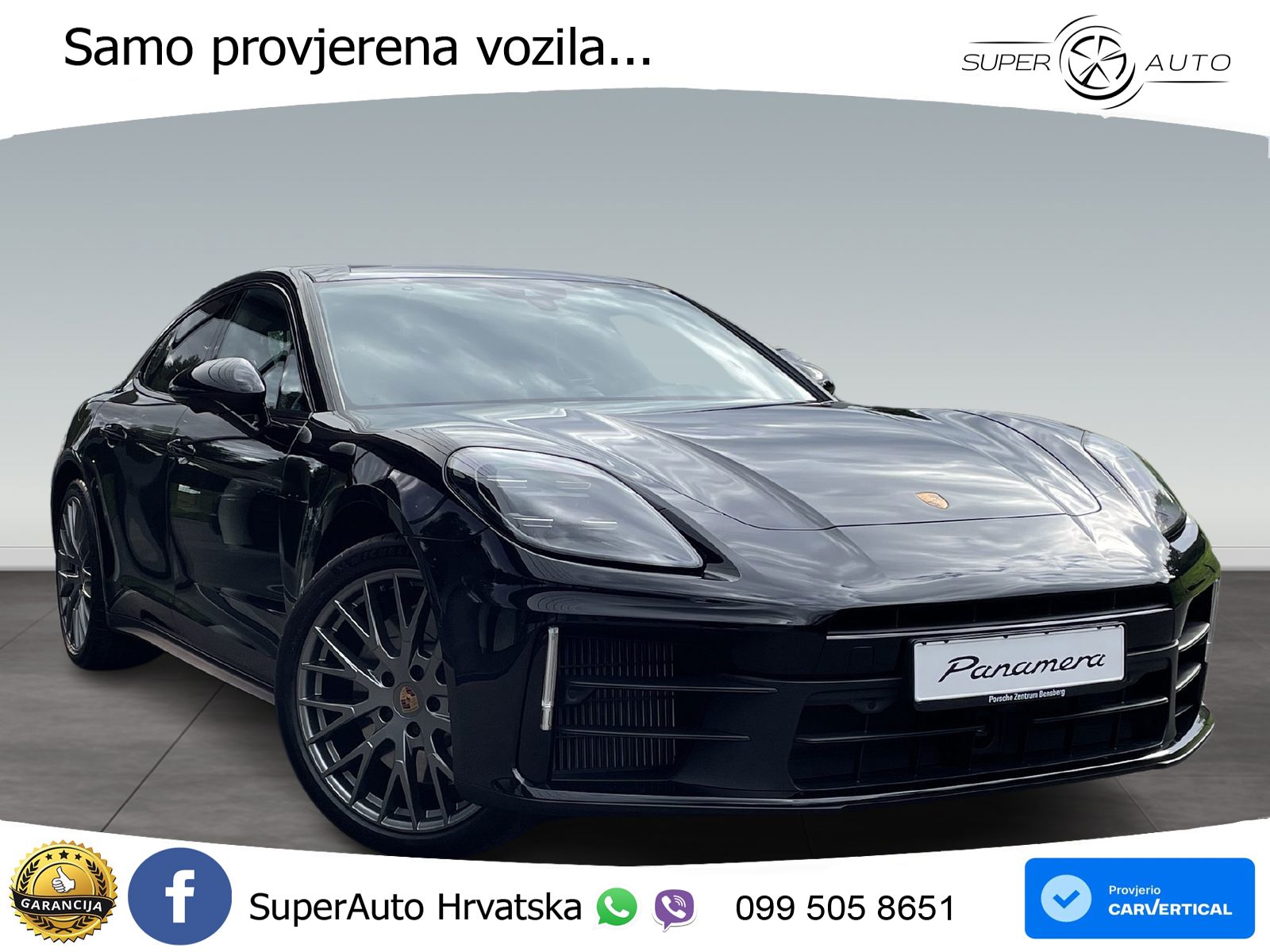 Porsche Panamera 4 2.9 V6 (470 KS) E-Hybrid PDK ACC+HEAD+GR SJED+360+PANO