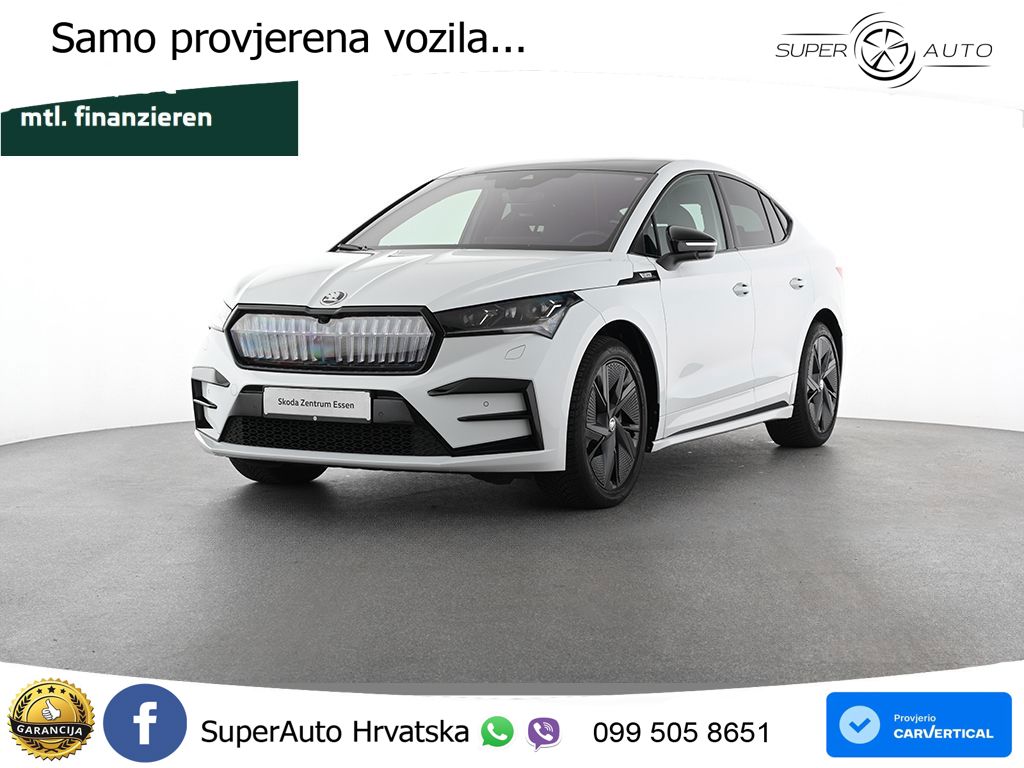 Škoda Enyaq Coupe RS 84 kWh (340 KS) AWD LED+GR SJED+ACC