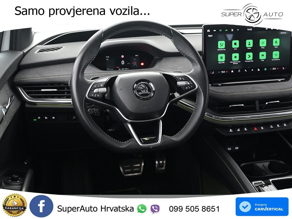Škoda Enyaq Coupe RS 84 kWh (340 KS) AWD LED+GR SJED+ACC