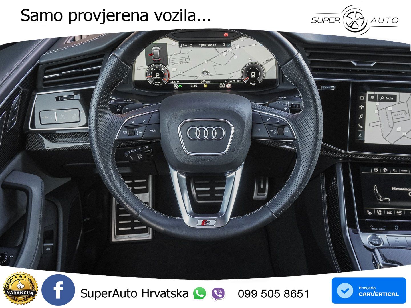 Audi Q8 50 TDI V6 (286 KS) quattro Tiptronic