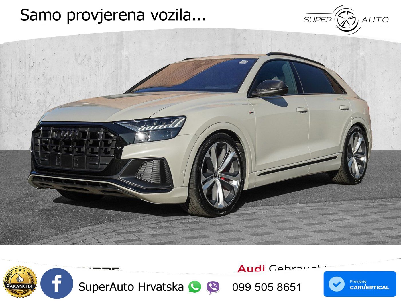 Audi Q8 50 TDI V6 (286 KS) quattro Tiptronic