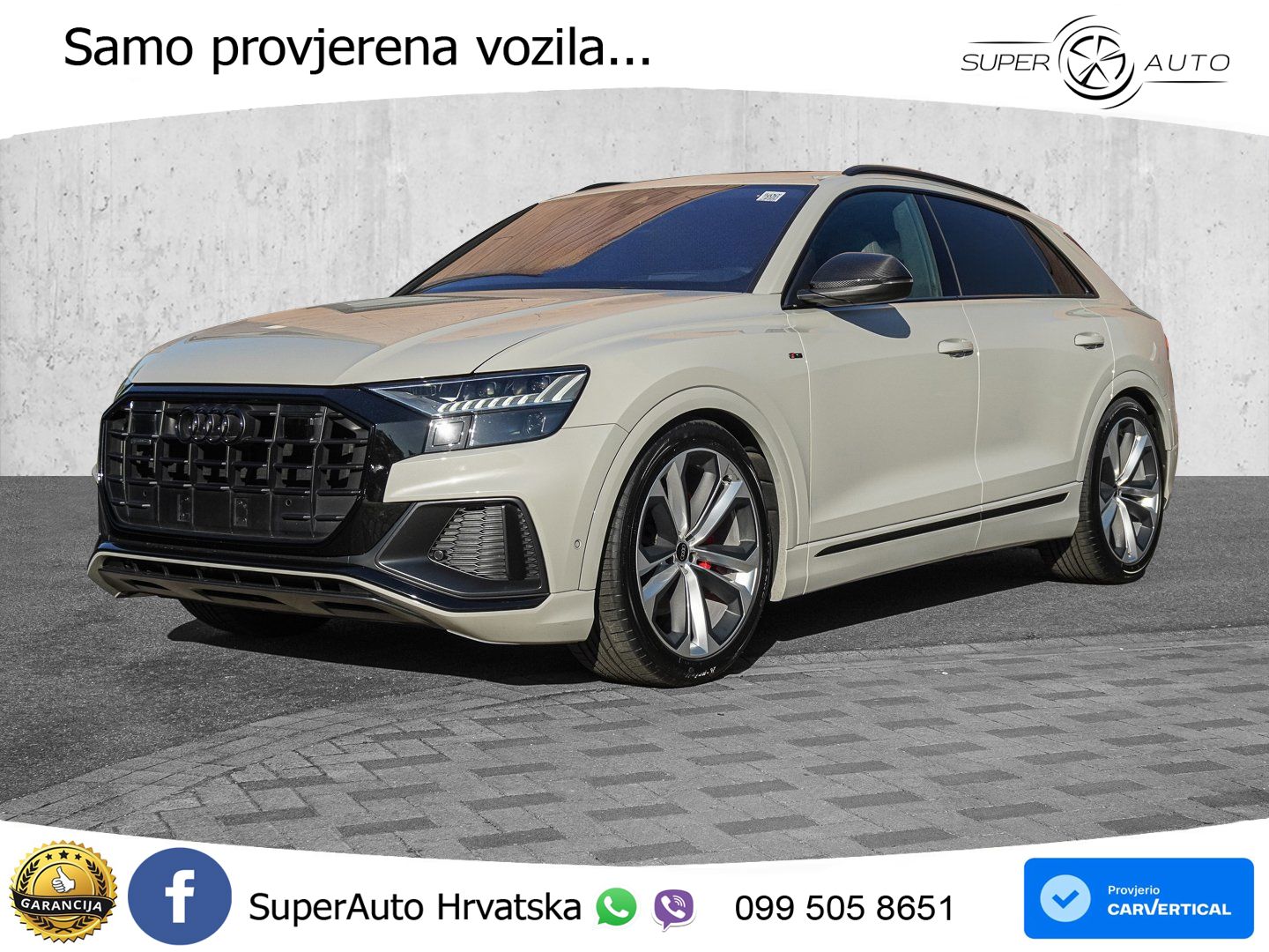 Audi Q8 50 TDI V6 (286 KS) quattro Tiptronic