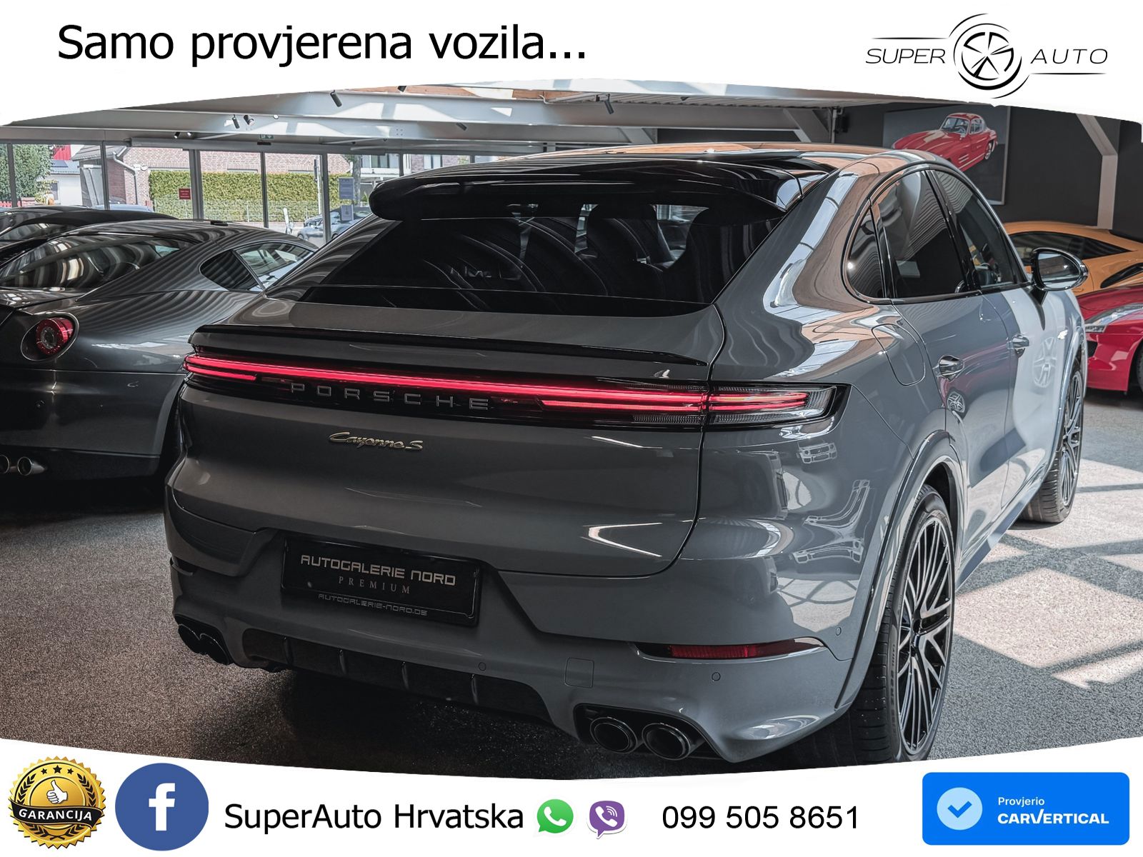 Porsche Cayenne Coupe S 3.0 V6 (519 KS) E-Hybrid Tiptronic S