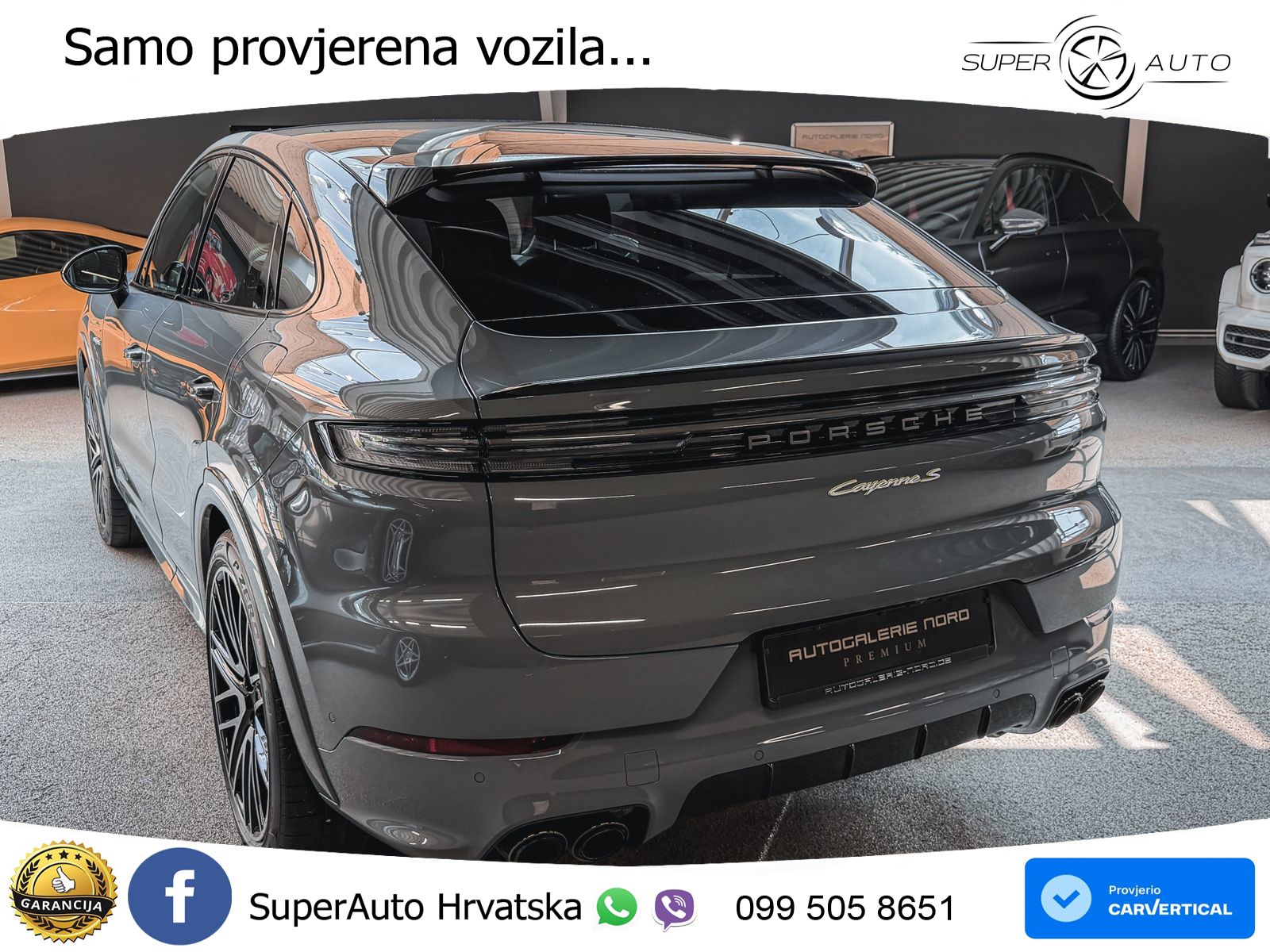 Porsche Cayenne Coupe S 3.0 V6 (519 KS) E-Hybrid Tiptronic S