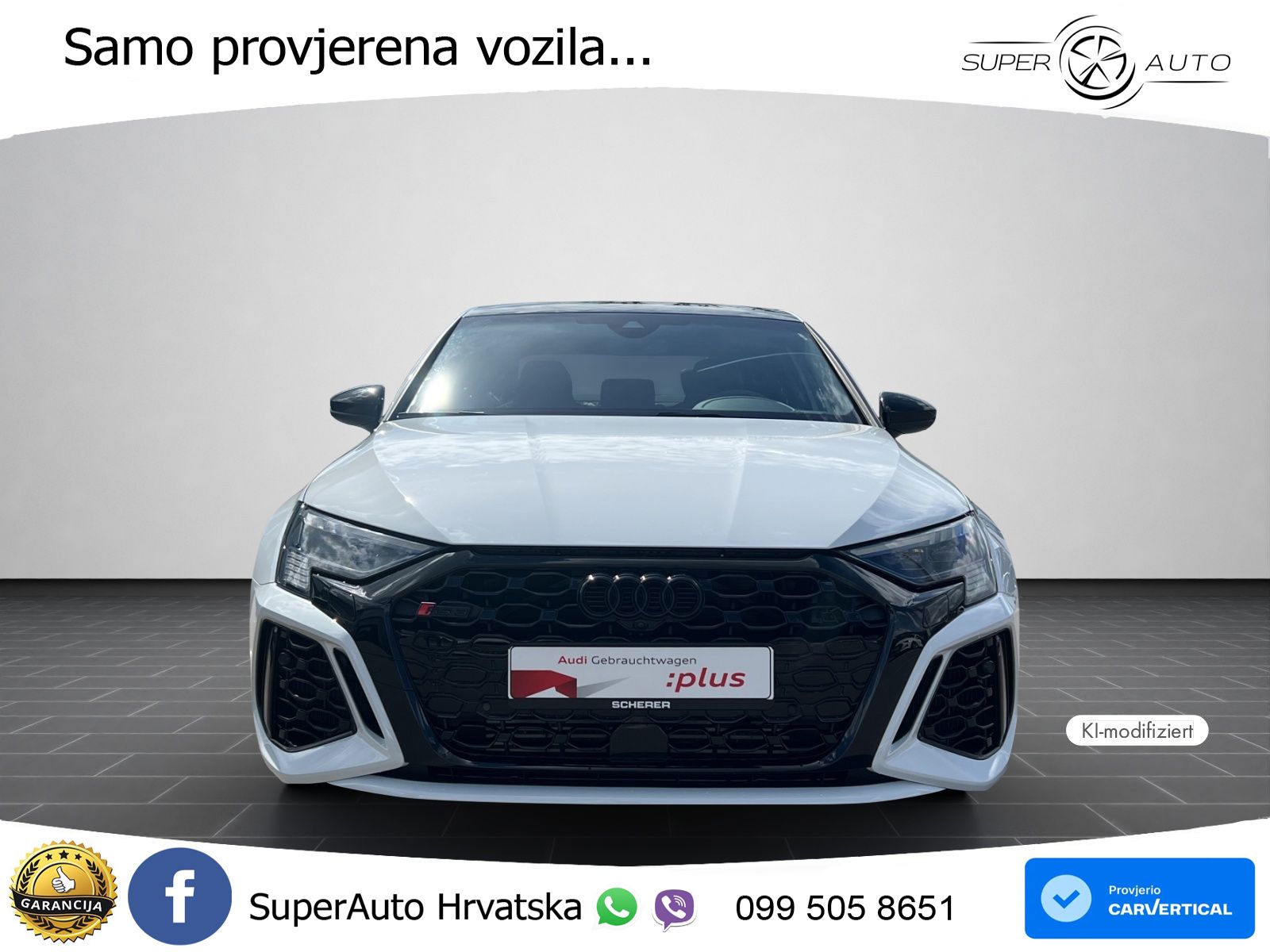 Audi RS3 Sedan 2.5 TFSI (400 KS) quattro S tronic LED+GR SJED+ACC