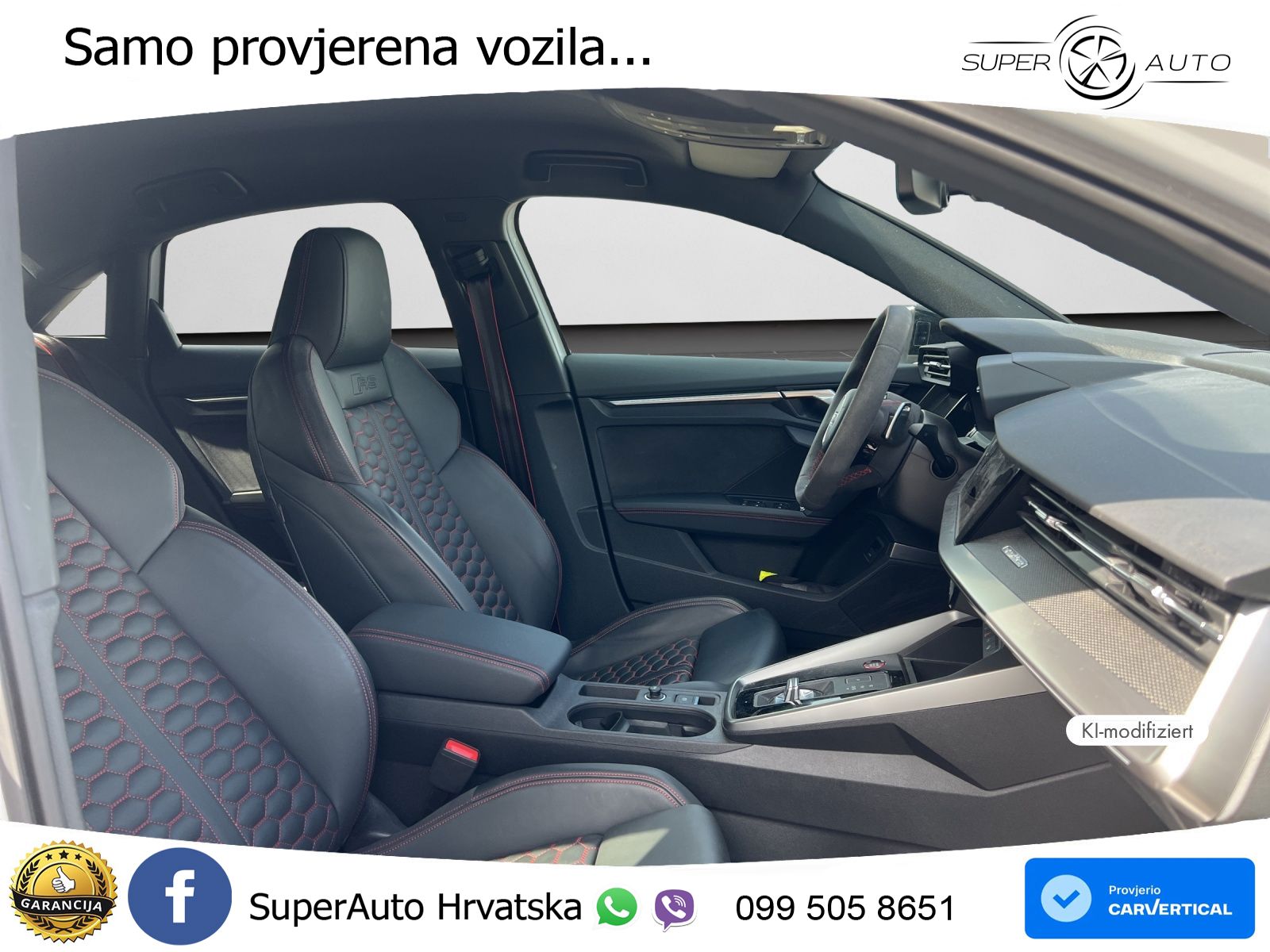 Audi RS3 Sedan 2.5 TFSI (400 KS) quattro S tronic LED+GR SJED+ACC