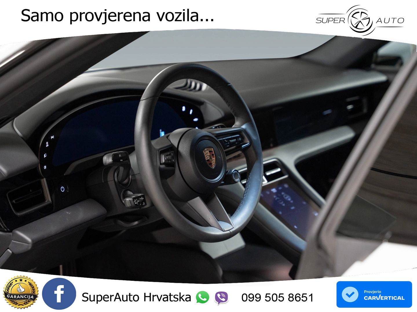 Porsce Tycan 105 kWh (435 KS)