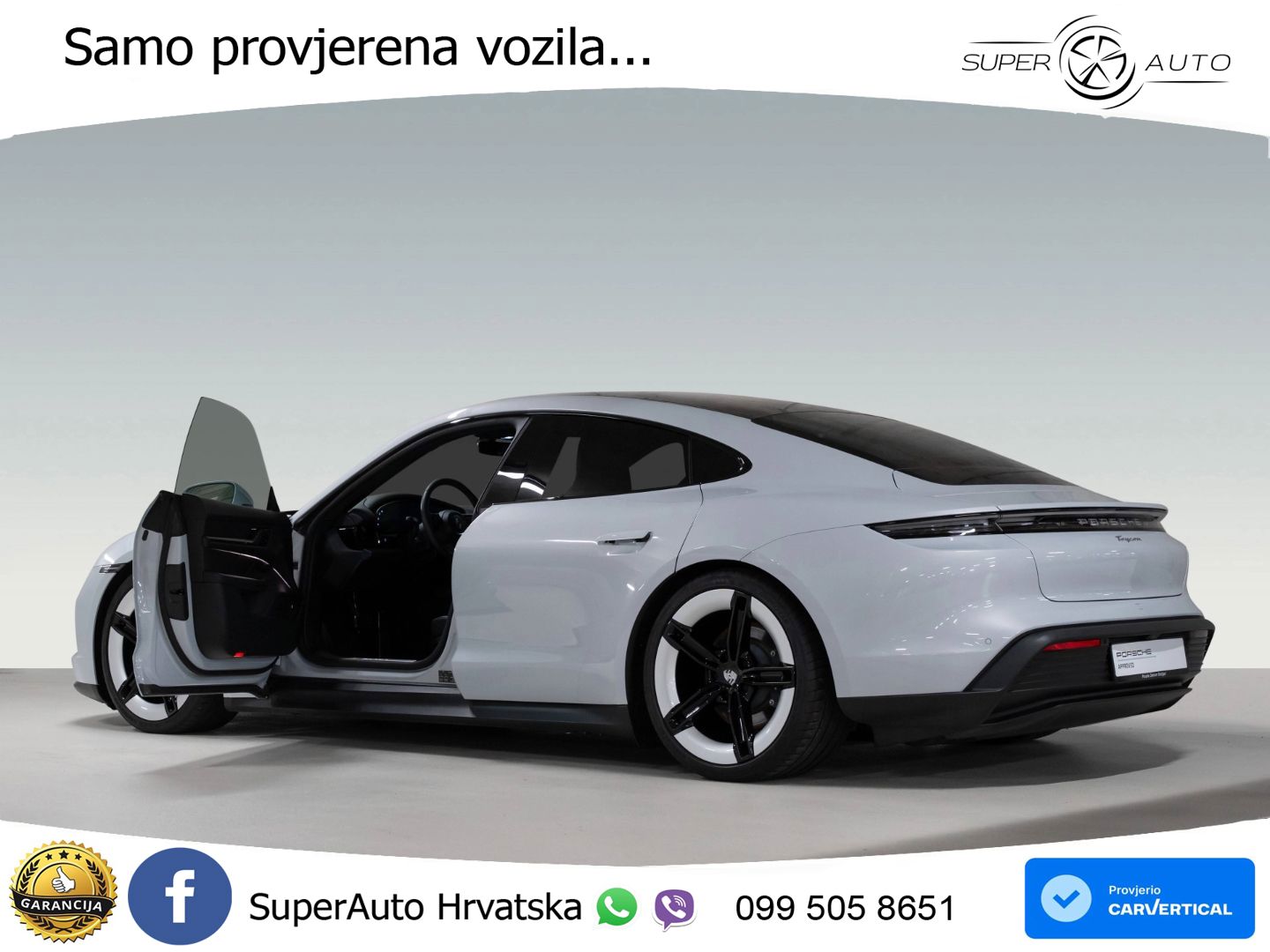 Porsce Tycan 105 kWh (435 KS)