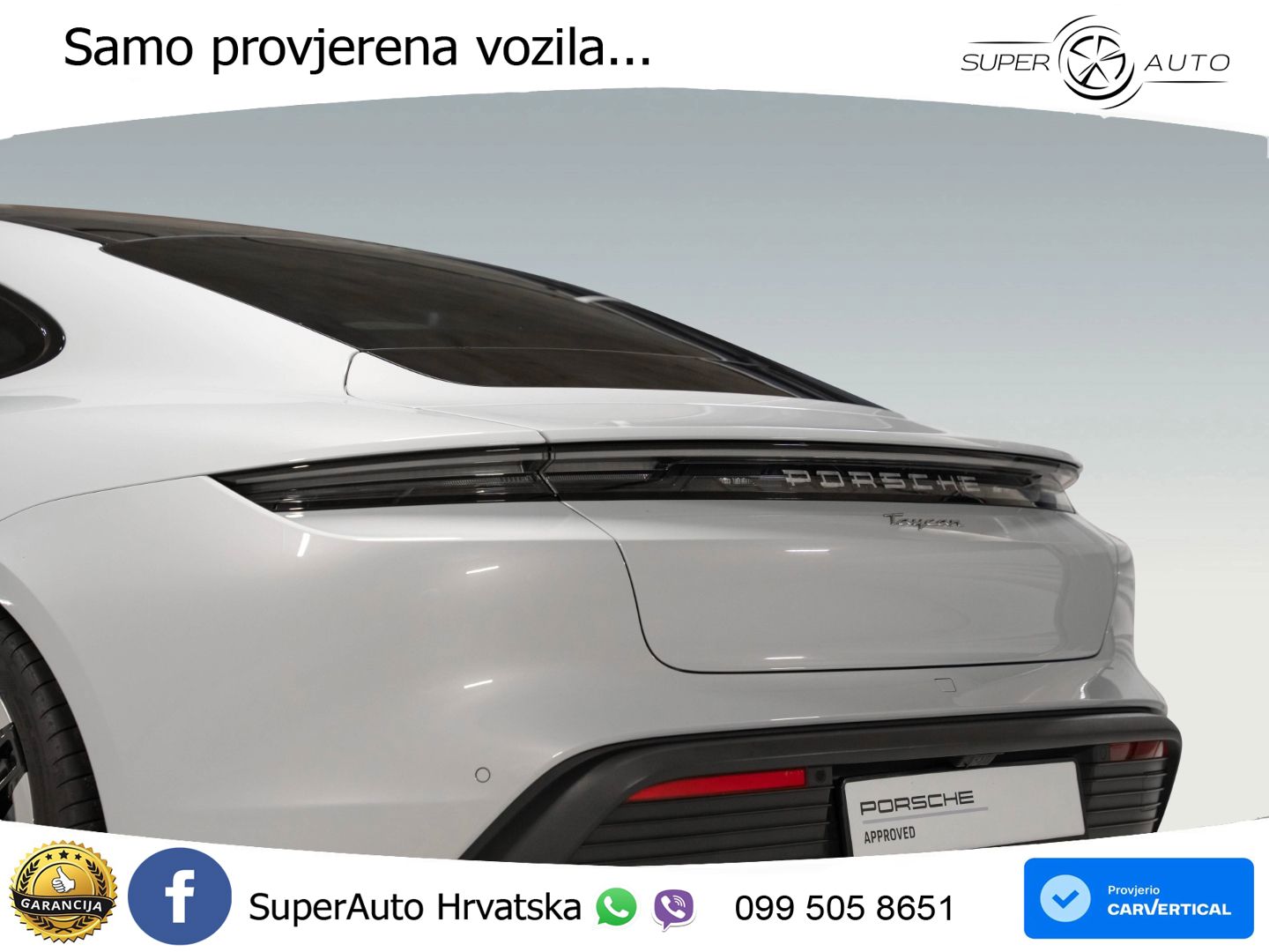 Porsce Tycan 105 kWh (435 KS)