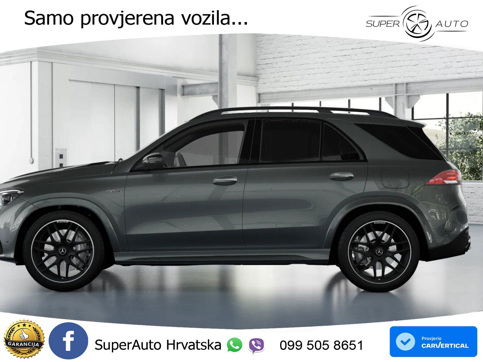 Mercedes AMG GLE 53 (544 KS) Hybrid 4MATIC+ 9G-TRONIC ACC+HEAD+4xGR SJED+360+PANO