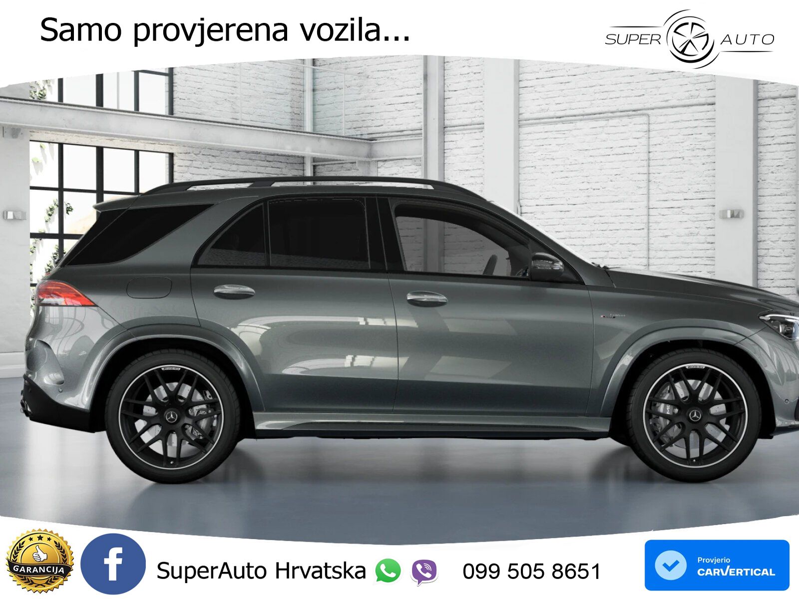 Mercedes AMG GLE 53 (544 KS) Hybrid 4MATIC+ 9G-TRONIC ACC+HEAD+4xGR SJED+360+PANO