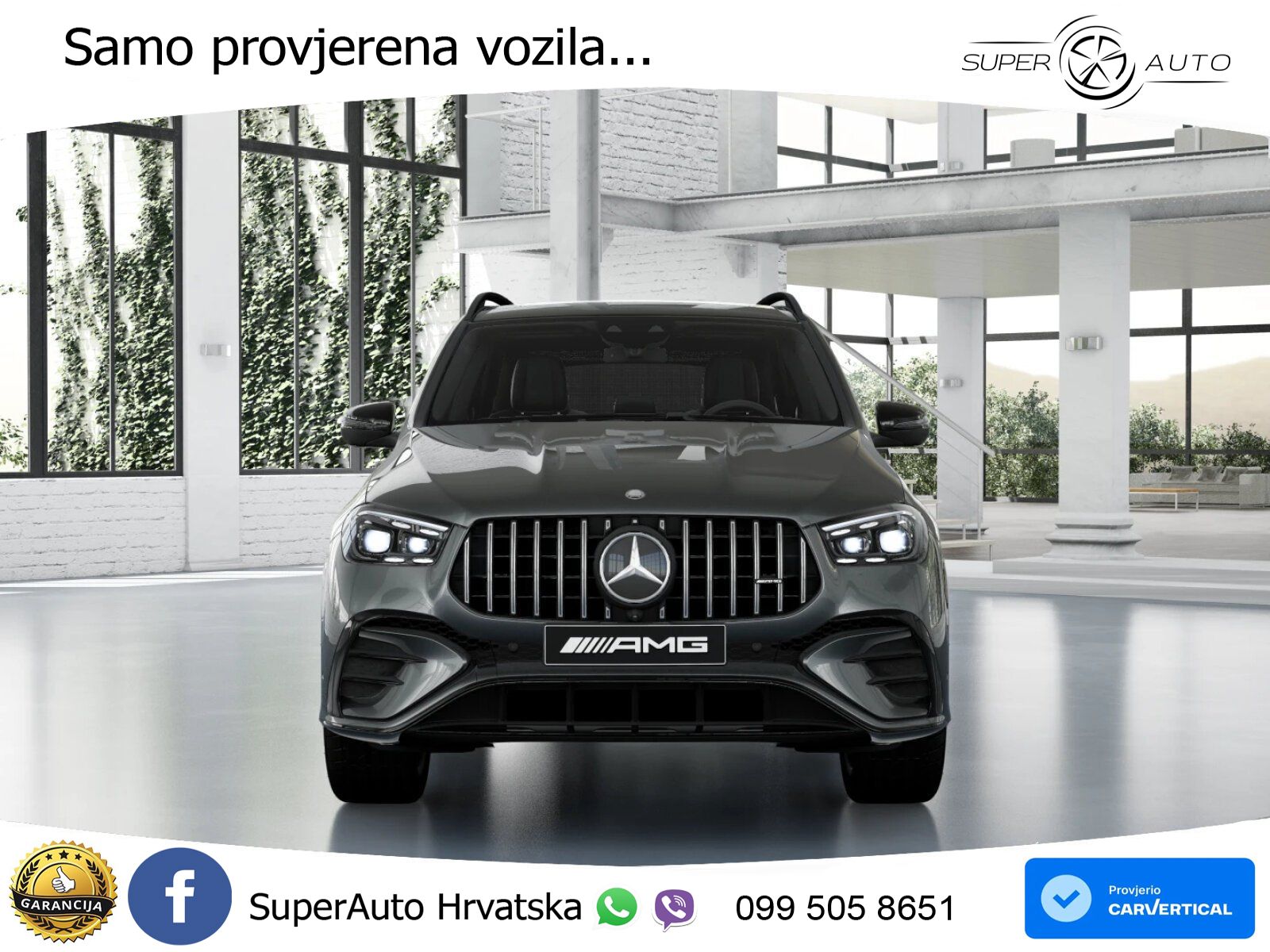 Mercedes AMG GLE 53 (544 KS) Hybrid 4MATIC+ 9G-TRONIC ACC+HEAD+4xGR SJED+360+PANO