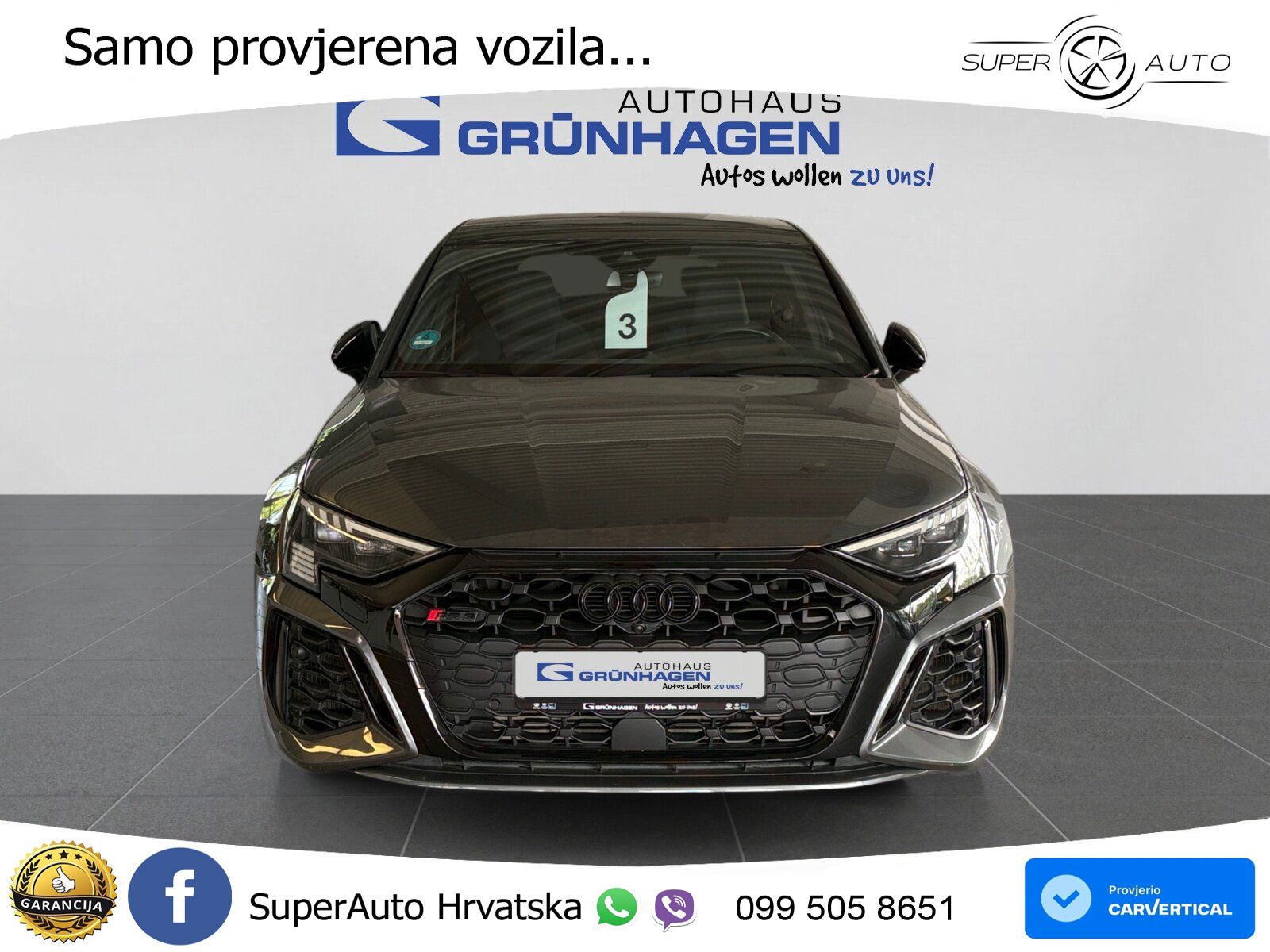 Audi RS3 Sportback 2.5 TFSI (400 KS) quattro S tronic LED+GR SJED+ACC