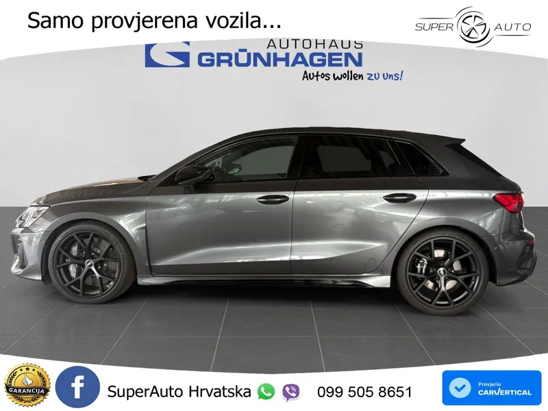 Audi RS3 Sportback 2.5 TFSI (400 KS) quattro S tronic LED+GR SJED+ACC