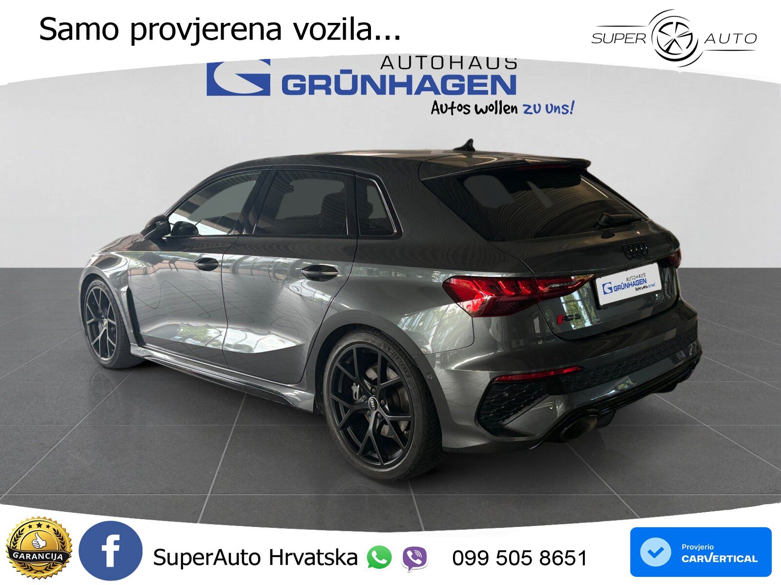 Audi RS3 Sportback 2.5 TFSI (400 KS) quattro S tronic LED+GR SJED+ACC