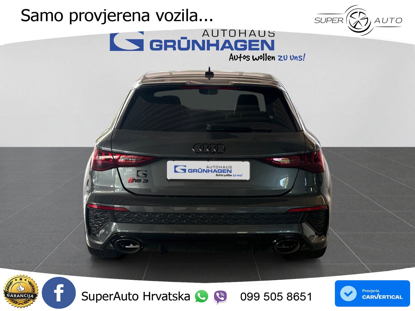 Audi RS3 Sportback 2.5 TFSI (400 KS) quattro S tronic LED+GR SJED+ACC