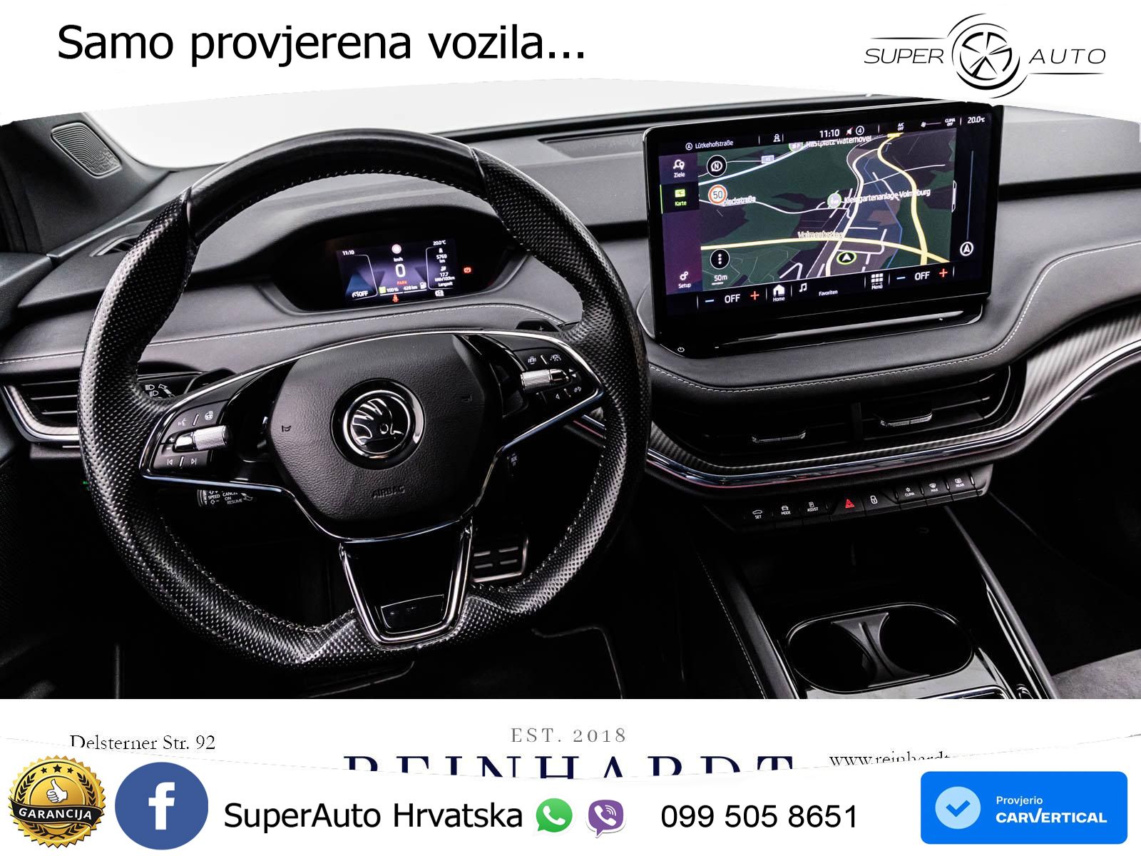 Škoda Enyaq iV 80x 82 kWh (265 KS) AWD SportLine LED+GR SJED+ACC