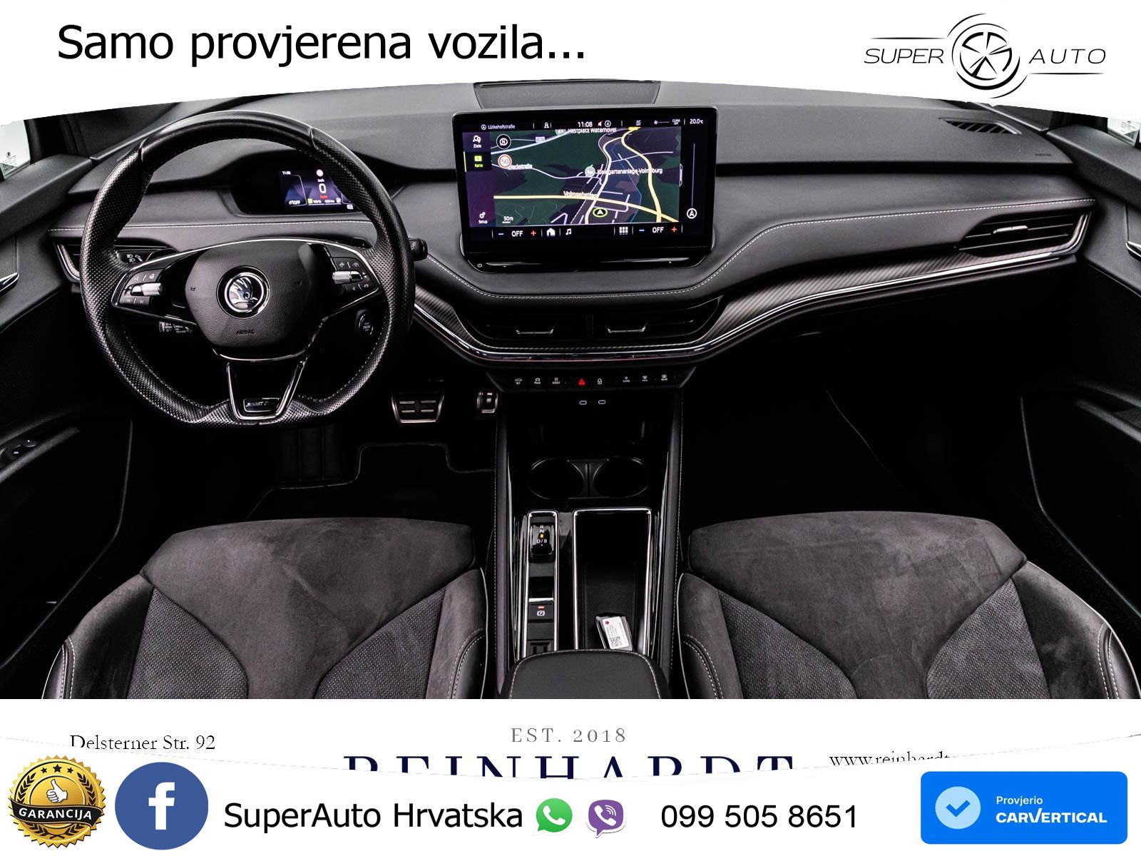 Škoda Enyaq iV 80x 82 kWh (265 KS) AWD SportLine LED+GR SJED+ACC