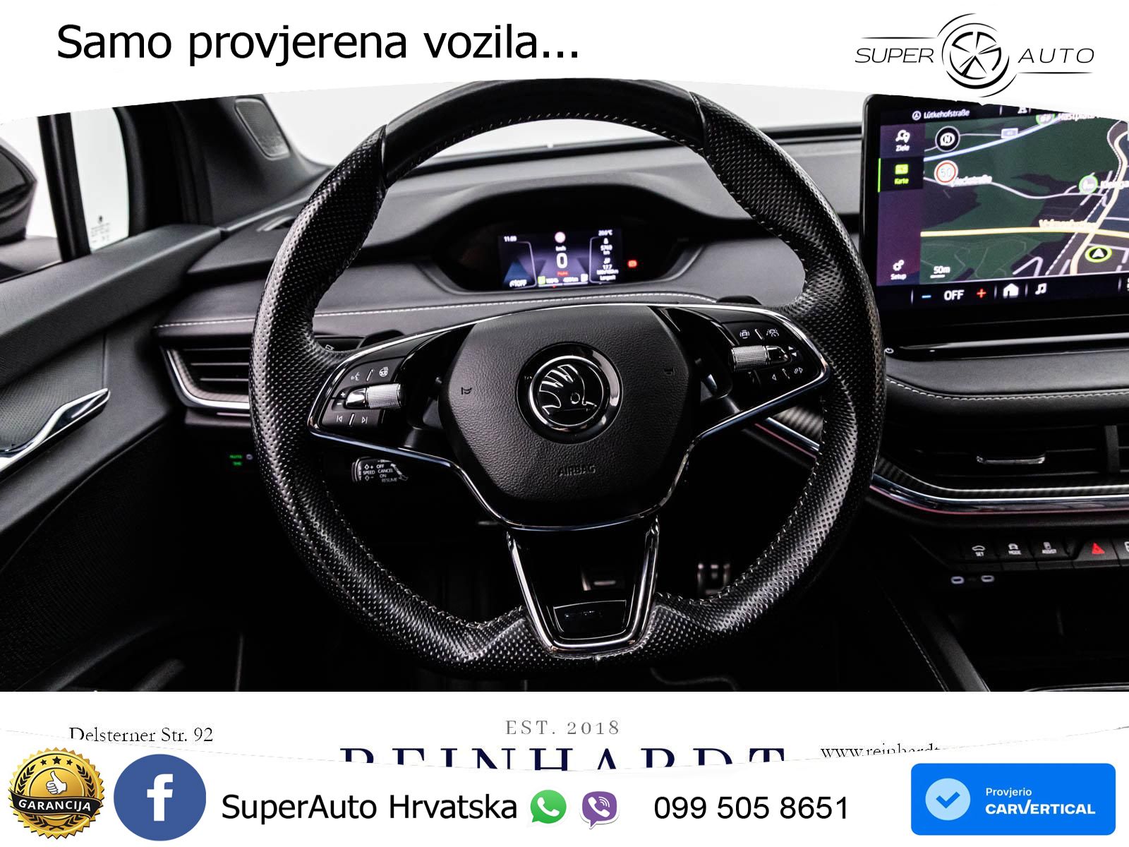 Škoda Enyaq iV 80x 82 kWh (265 KS) AWD SportLine LED+GR SJED+ACC