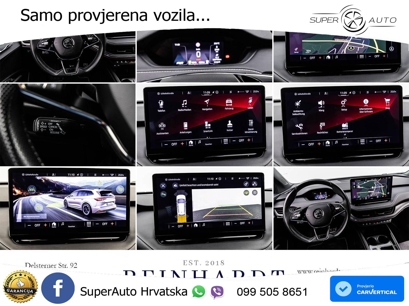 Škoda Enyaq iV 80x 82 kWh (265 KS) AWD SportLine LED+GR SJED+ACC