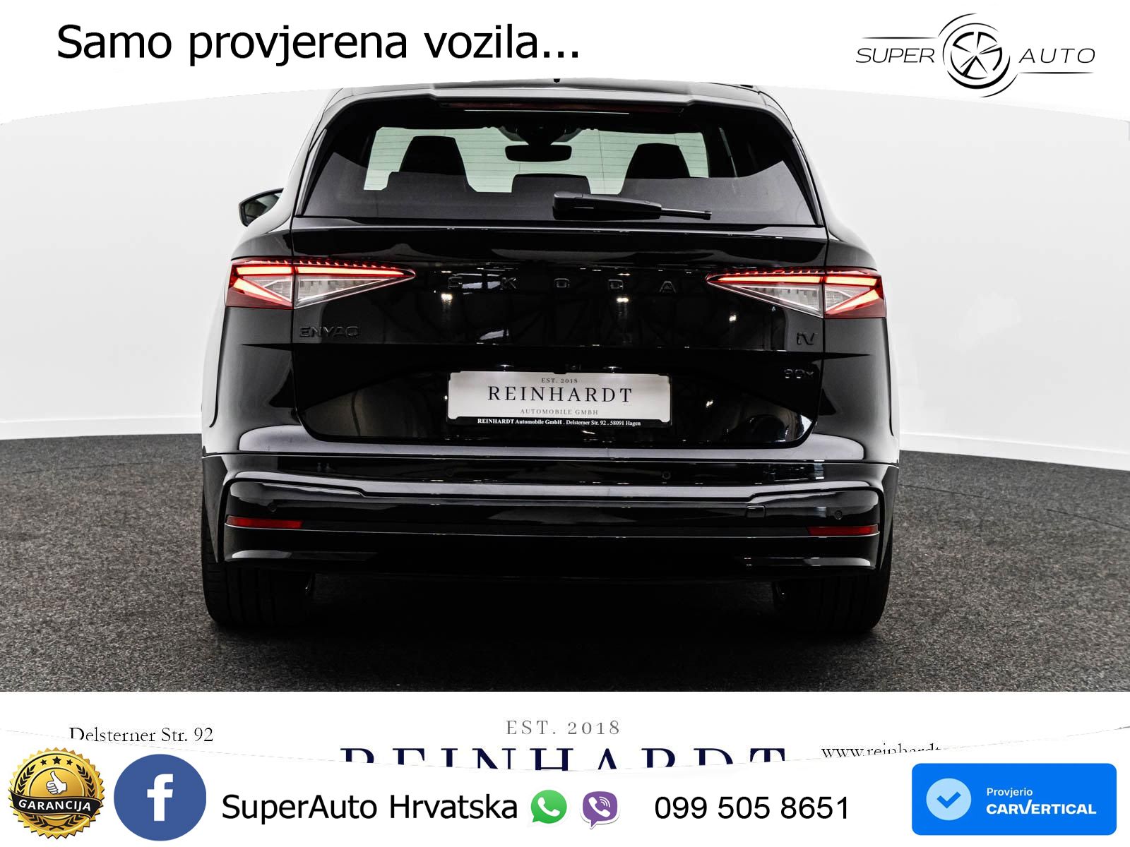 Škoda Enyaq iV 80x 82 kWh (265 KS) AWD SportLine LED+GR SJED+ACC