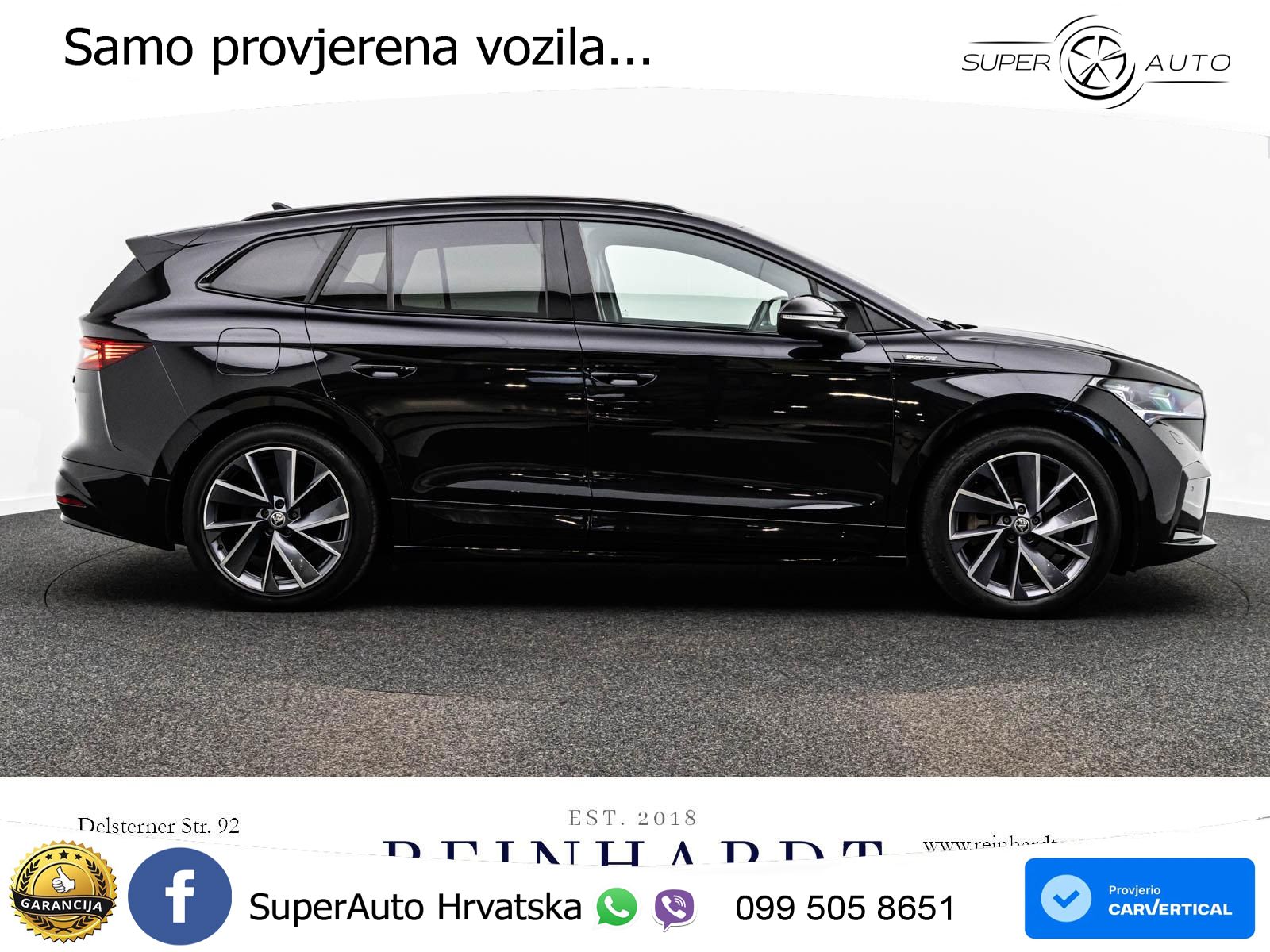 Škoda Enyaq iV 80x 82 kWh (265 KS) AWD SportLine LED+GR SJED+ACC