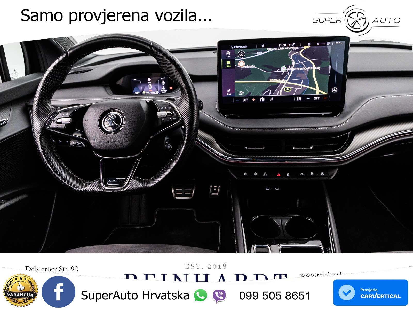 Škoda Enyaq iV 80x 82 kWh (265 KS) AWD SportLine LED+GR SJED+ACC
