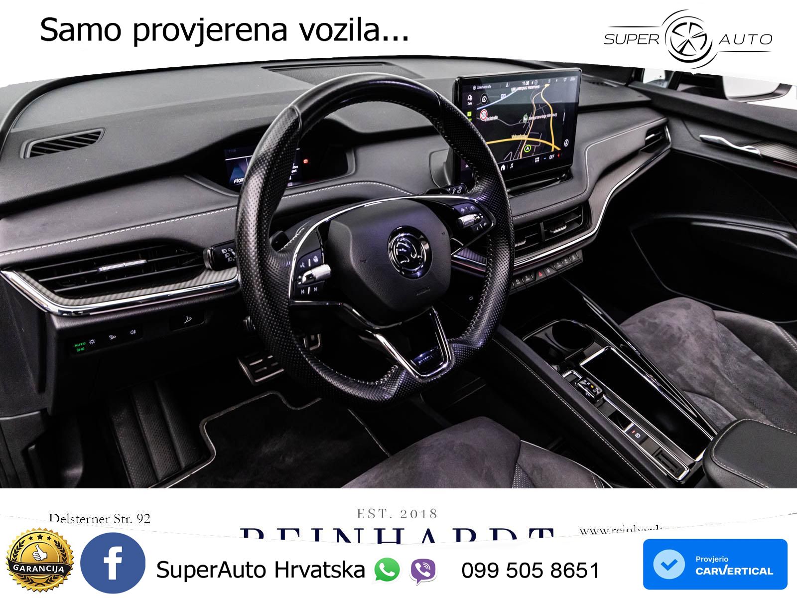 Škoda Enyaq iV 80x 82 kWh (265 KS) AWD SportLine LED+GR SJED+ACC