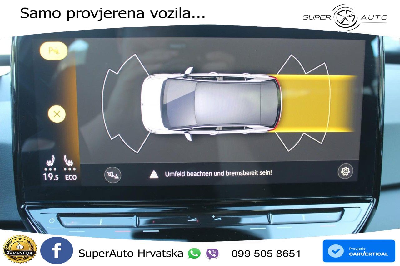 Volkswagen ID.3 Pro 62 kWh (204 KS) LED+GR SJED+ACC