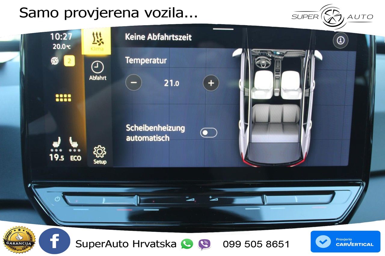 Volkswagen ID.3 Pro 62 kWh (204 KS) LED+GR SJED+ACC